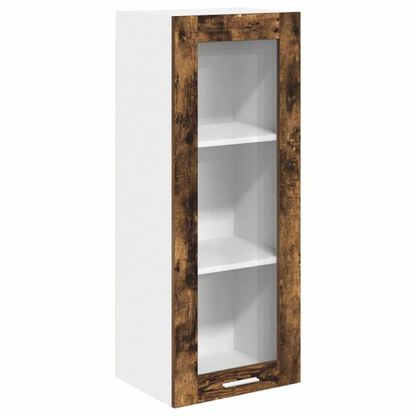 vidaXL Armadio pensile Rovere fum&eacute; 40 x 31 x 100 cm Legno multistrato