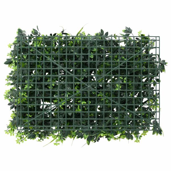 &nbsp;vidaXL Recinzione Foglie Artificiali&nbsp;24 pz Verde 40x60 cm
