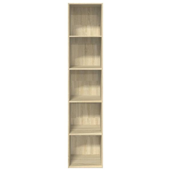 vidaXL Libreria Rovere Sonoma 40x30x189 cm in Legno Multistrato