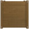 vidaXL Fioriere 2 pz Ambra 50x50x50 cm in Legno Massello di Pino