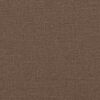 vidaXL Divano 3 pcs Marrone 220 x 80 x 84 cm Tessuto misto lino