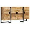 vidaXL Credenza in Legno Massello di Mango 150x40x80 cm