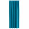 vidaXL Tende Blackout con Anelli 2 pcs Turchese 260 x 140 cm