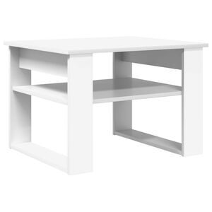 vidaXL Tavolino da salotto Bianco 64 x 54 x 44 cm Legno multistrato
