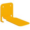 vidaXL Mensola sospesa 24 pcs Giallo senape 6 x 10,8 x 6,6 cm