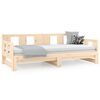vidaXL Dormeuse Estraibile in Legno Massello di Pino 2x(90x200) cm