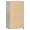 vidaXL Credenza Grigio Cemento 50x42,5x93 cm in Legno Multistrato
