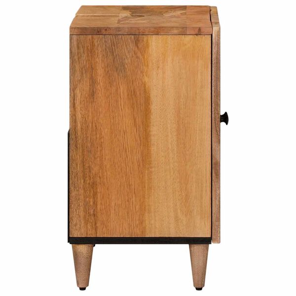vidaXL Armadio per Lavabo da Bagno con porta Naturale 62 x 33 x 58 cm
