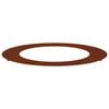 vidaXL adatto per Anello d'Albero Piatto Marrone &Oslash;60 / 90 cm