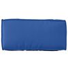 vidaXL Cuscino per schienale pallet Blu reale 80 x 40 x 12 cm
