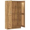 vidaXL Libreria Rovere Artigianale 82,5x30,5x150 cm Legno Multistrato