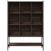 vidaXL Libreria Rovere Marrone 102x30x141,5 cm in Legno Multistrato