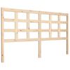 vidaXL Testiera per Letto 165,5x4x100 cm Legno Massello di Pino