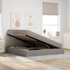 vidaXL Letto con contenitore e materasso Talpa 160 x 200 cm Poliestere