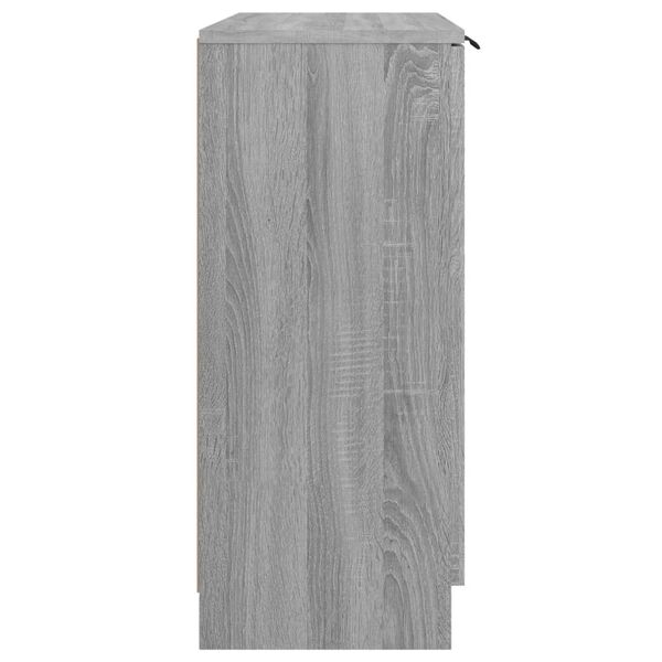 vidaXL Credenza Grigio Sonoma 60x30x70 cm in Legno tecnico