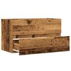 vidaXL Mobile Pensile da Bagno Legno Antico 80x38,5x45cm in Truciolato