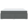 vidaXL Struttura del letto Grigio scuro 180 x 200 cm Tessuto