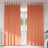 vidaXL Tende Blackout con Anelli 2 pcs Terracotta 260 x 140 cm