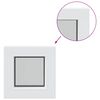 vidaXL Finestra Cantina RISOR 30 x 30 cm PVC e Vetro
