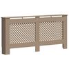 vidaXL Copertura per Radiatore 172x19x81,5 cm in MDF