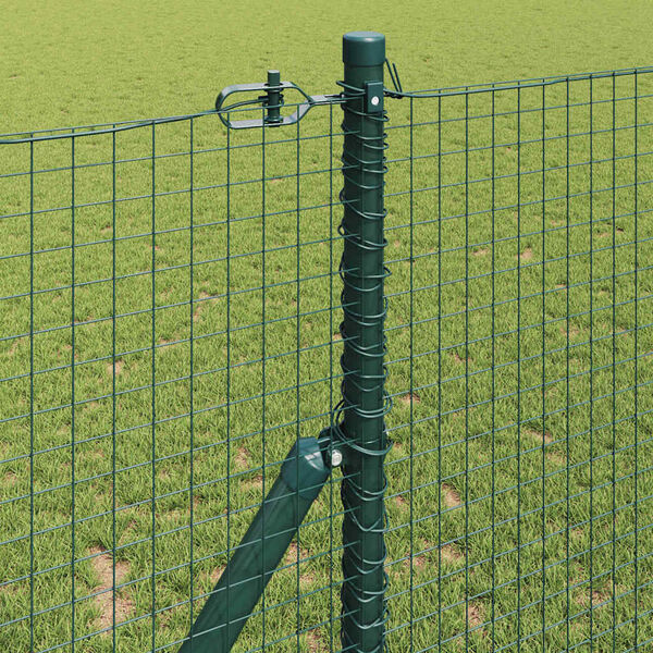 vidaXL Palo della recinzione Verde 25 x 1,4 m (maglia 25 x 25 mm)