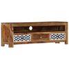 vidaXL Mobile Porta TV 120x30x40 cm in Legno Massello di Acacia