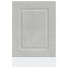 vidaXL Pannello Lavastoviglie Kalmar Grigio Cemento 45x1,5x67 cm