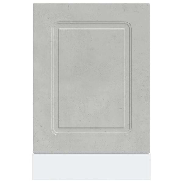 vidaXL Pannello Lavastoviglie Kalmar Grigio Cemento 45x1,5x67 cm