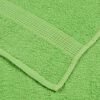 vidaXL Asciugamani FROGN 10 pz Verde Mela 50x100 cm 360 g/m&sup2;