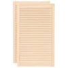 vidaXL Ante con Design a Lamelle 2 pz 99,3x59,4 cm in Legno di Pino