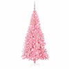 vidaXL Albero di Natale con 300 LED con supporto Rosa 210 cm PVC
