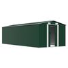 vidaXL Casetta da Giardino 257x580x181 cm in Metallo Verde