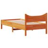 vidaXL Letto senza Materasso Marrone Cera 90x190 cm in Legno di Pino