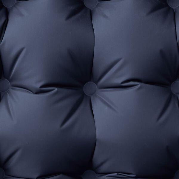 vidaXL Materasso Campeggio Autogonfiabile con Cuscini 1 Persona Grigio