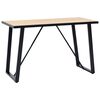 vidaXL Tavolo da Pranzo Rovere 120x60x75 cm in MDF