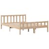 vidaXL Letto senza Materasso 120x190 cm in Legno Massello di Pino