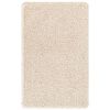 vidaXL Tappetino da bagno antiscivolo Crema 50 x 80 cm PP