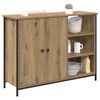 vidaXL Credenza Rovere artigianale 100 x 33 x 75 cm Legno multistrato