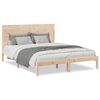 vidaXL Giroletto Extra Lungo senza Materasso 140x210 cm Legno Massello