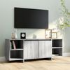 vidaXL Mobile Porta TV Grigio Sonoma 130x35x50 cm in Truciolato