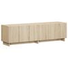 vidaXL Supporto TV 140 x 34.5 x 40 cm Rovere Sonoma