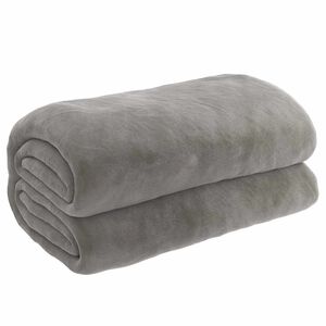 vidaXL Coperta Ponderata con Copertura Grigia 120x180 cm 9 kg Tessuto