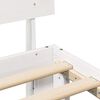 vidaXL Struttura del letto Bianco 90 x 190 cm Pino massello