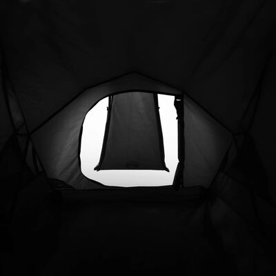 vidaXL Tenda Campeggio 2 Persone Bianca Tessuto Oscurante Impermeabile