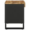 vidaXL Mobile Porta TV 85x33x43,5 cm in Legno Massello di Mango