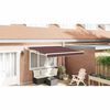 vidaXL Tenda da Sole Retrattile Automatica Marrone 300x250 cm