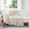 vidaXL Coperte da Pile 6 pcs Beige 200 x 150 cm Panno