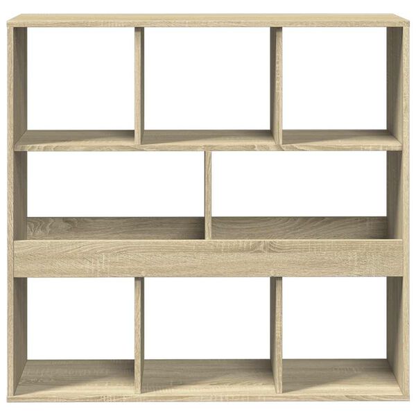 vidaXL Libreria/Divisorio Rovere Sonoma 100x33x94,5 cm