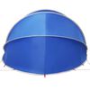 vidaXL Dome Piscina Verde 430 x 430 x 210 cm