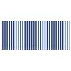 vidaXL Tenda Retrattile Blu e Bianco 300 x 250 cm